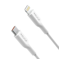 Thumbnail for PVC USB-C to Lightning Fast Charging Cable 1M - White