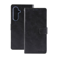 Thumbnail for Samsung Galaxy S23 FE Leather Wallet Flip Case Cover - Black