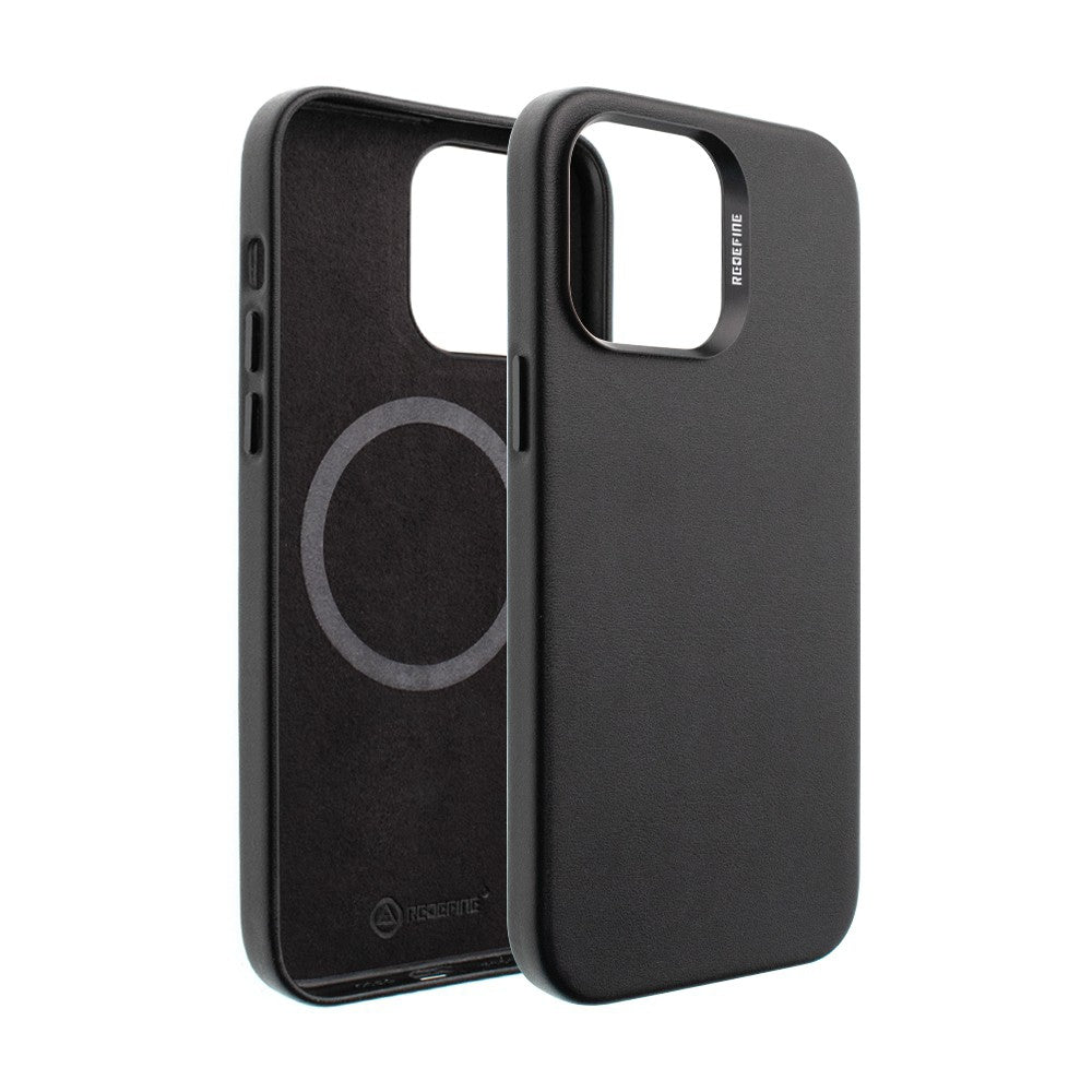iphone-12-pro-max-leather-wallet-flip-magsafe-case-cover-black-22115 Black