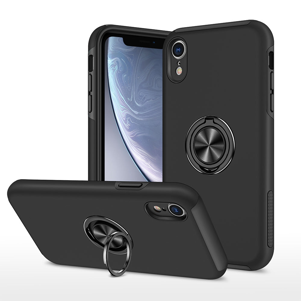 iPhone XR Shockproof MagSafe Case Cover - Black