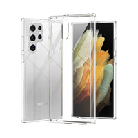 Thumbnail for Samsung Galaxy S22 Ultra Shockproof Case Cover - Black