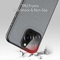 Thumbnail for Fino Series Premium Case Cover for iPhone 14 Pro - Black