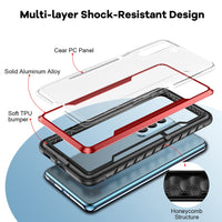 Thumbnail for Samsung Galaxy S21 Plus Heavy-Duty Armor Case Cover - Black