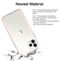 Thumbnail for iphone-11-pro-clear-shockproof-case-cover-pink-21784 Pink