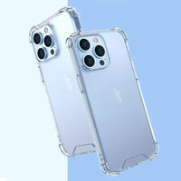 Thumbnail for iPhone 15 Clear Shockproof Case Cover - Clear