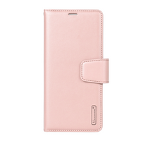 Thumbnail for Hanman PU Flip Leather Wallet Case for Samsung Galaxy A17 5G A176B - Black