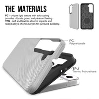 Thumbnail for Samsung Galaxy S22 Plus Heavy-Duty Armor Case Cover - Black