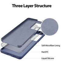 Thumbnail for Samsung Galaxy S21 Ultra Premium Silicone Case Cover - Black