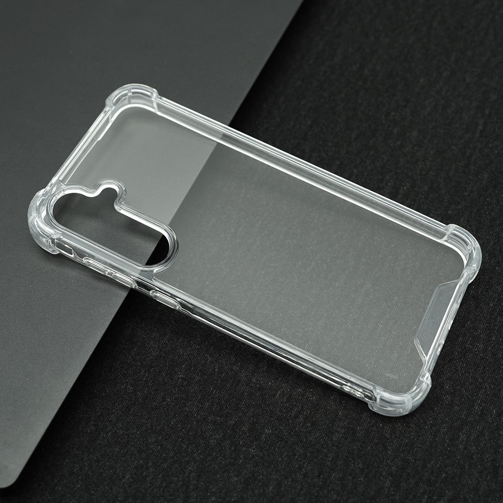 Samsung Galaxy A55 Clear Shockproof Case Cover - Clear