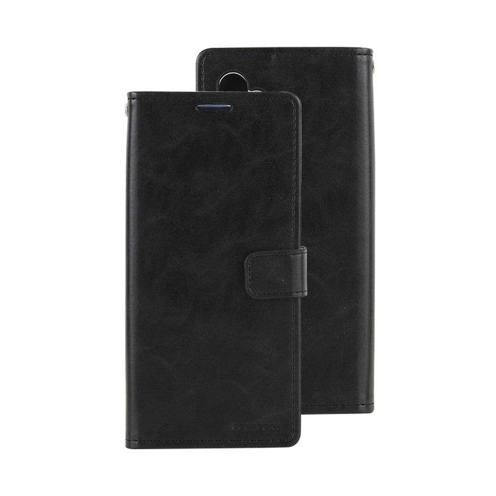 Samsung Galaxy A17 Leather Wallet Flip Case Cover - Black