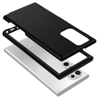 Thumbnail for Hybrid Beatles Shockproof Case Cover for Samsung Galaxy S22 Ultra - Black