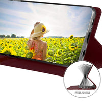 Thumbnail for Samsung Galaxy S20 Plus Leather Wallet Flip Case Cover - Brown