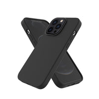 Thumbnail for Liquid Silicone Case Cover for iPhone 13 Pro - Black