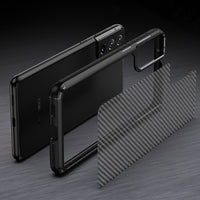 Thumbnail for Carbon Fiber Hard Shield Case Cover for Samsung Galaxy S21 Plus