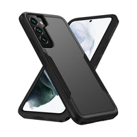 Thumbnail for Dual Layer Shockproof Case Cover for Samsung Galaxy S22 - Black