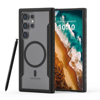 Thumbnail for samsung-galaxy-s24-ultra-heavy-duty-armor-magsafe-case-cover-black-166505 Black