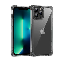 Thumbnail for iphone-13-pro-clear-shockproof-case-cover-black-19491 Clear Black