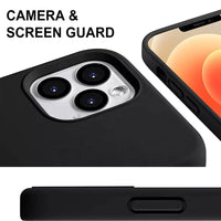 Thumbnail for Liquid Silicone Case Cover for iPhone 14 Plus - Black