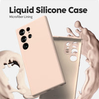 Thumbnail for Samsung Galaxy S23 Ultra Premium Silicone Case Cover - Black