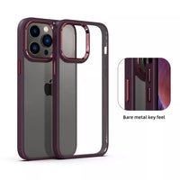 Thumbnail for iphone-15-plus-clear-shockproof-case-cover-black-23984 Black