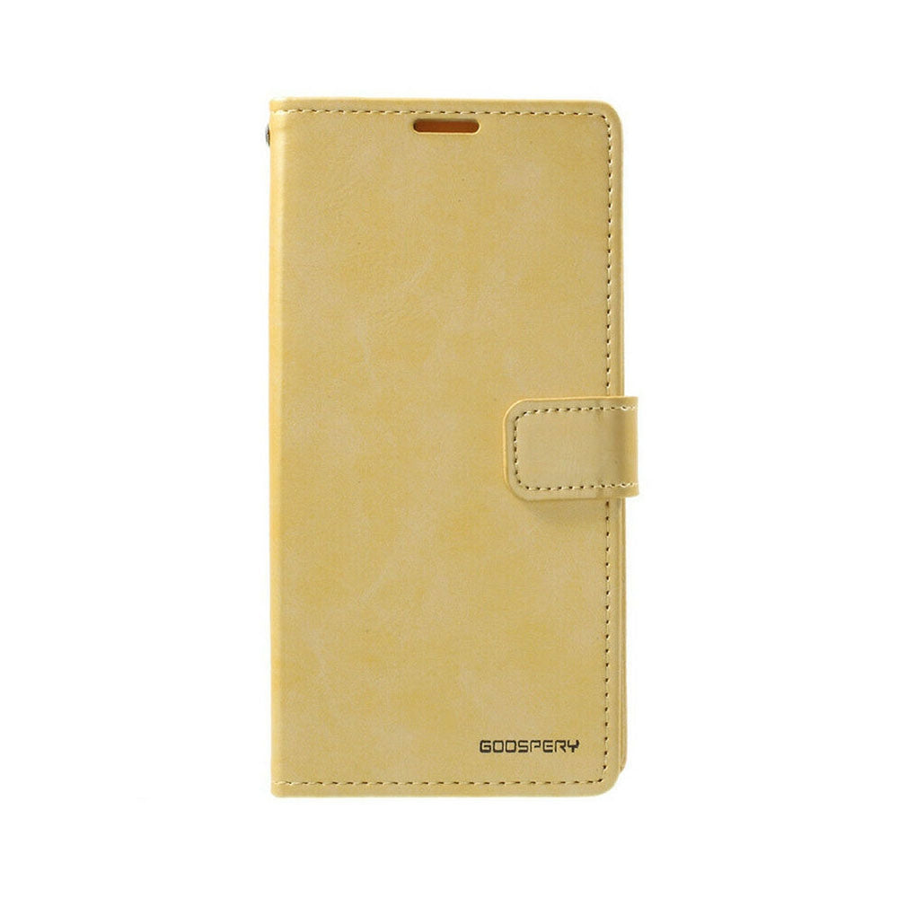 Samsung Galaxy A70 Leather Wallet Flip Case Cover - Black
