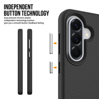 Thumbnail for Samsung Galaxy A57 Heavy-Duty Armor Case Cover - Red