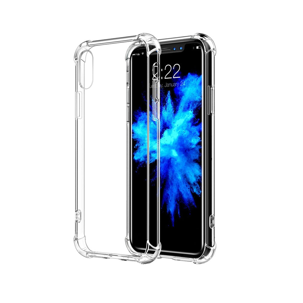 iPhone X Clear Shockproof Case Cover - Clear