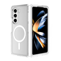 Thumbnail for Samsung Galaxy Z Fold7 Clear Shockproof MagSafe Case Cover - Clear