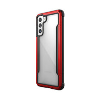 Thumbnail for Samsung Galaxy S21 Plus Heavy-Duty Armor Case Cover - Red