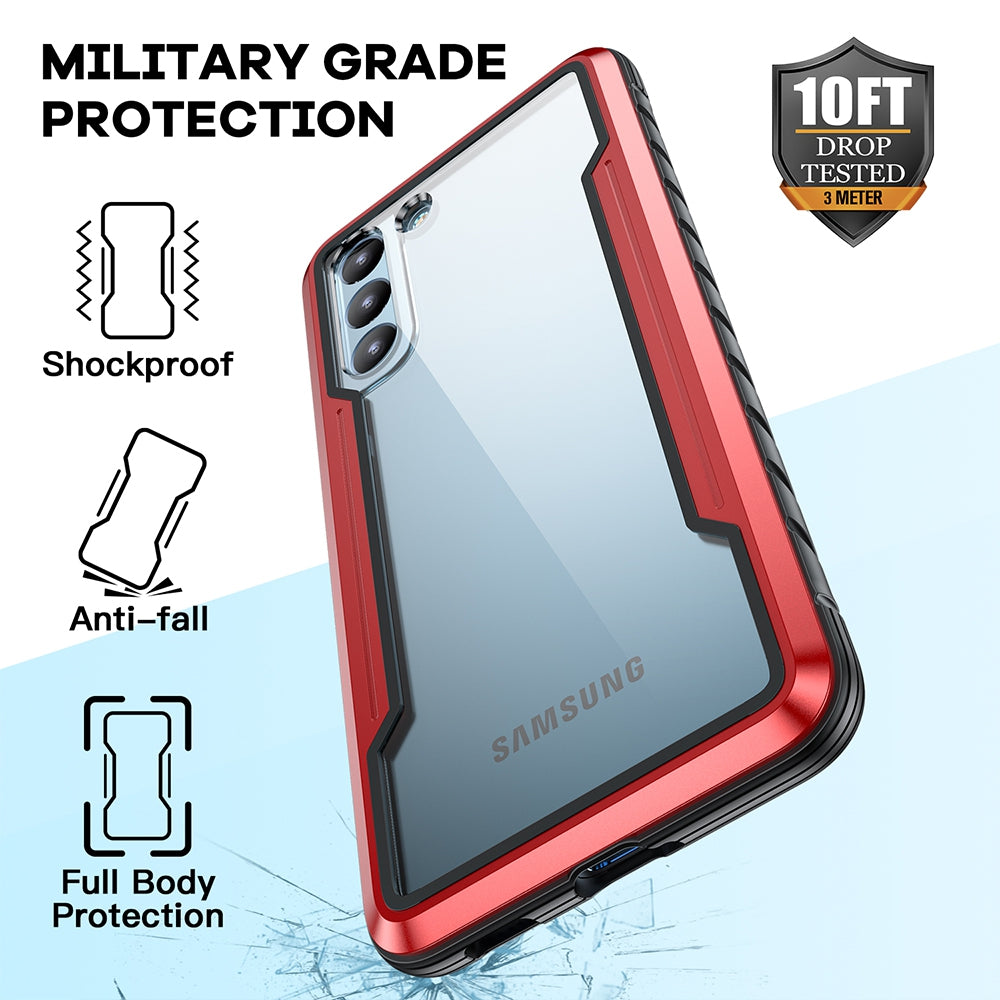 Samsung Galaxy S21 Plus Heavy-Duty Armor Case Cover - Black