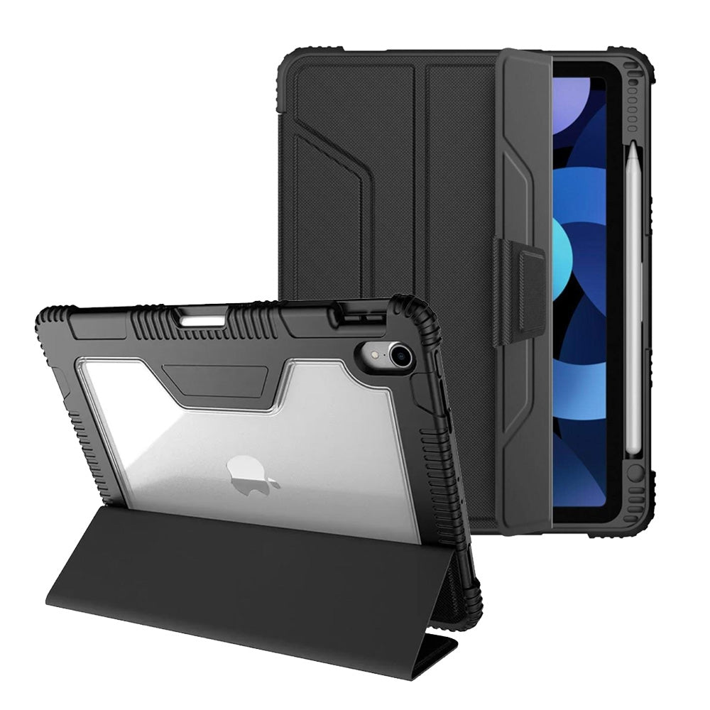 iPad Pro 12.9 (2018) Leather Wallet Flip Case Cover