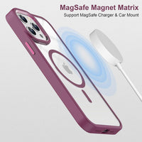 Thumbnail for iphone-15-clear-shockproof-magsafe-case-cover-black-24113 Black