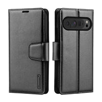 Thumbnail for Hanman PU Flip Leather Wallet Case for Google Pixel 10 / 10 Pro-Rose - Gold