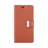 Thumbnail for iphone-17-pro-leather-wallet-flip-case-cover-rose-gold-4256