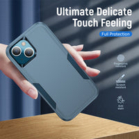 Thumbnail for Dual Layer Shockproof Case Cover for iPhone 14 - Black