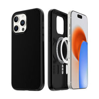 Thumbnail for iphone-15-pro-shockproof-magsafe-case-cover-black-23845 Black