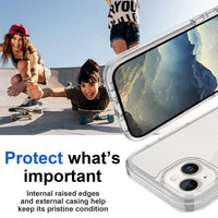 Thumbnail for Hybrid Beatles Shockproof Case Cover for iPhone 15 - Black