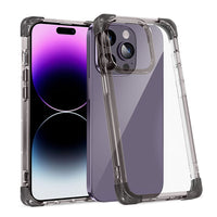 Thumbnail for iphone-15-pro-max-clear-shockproof-case-cover-black-23723 Clear Black
