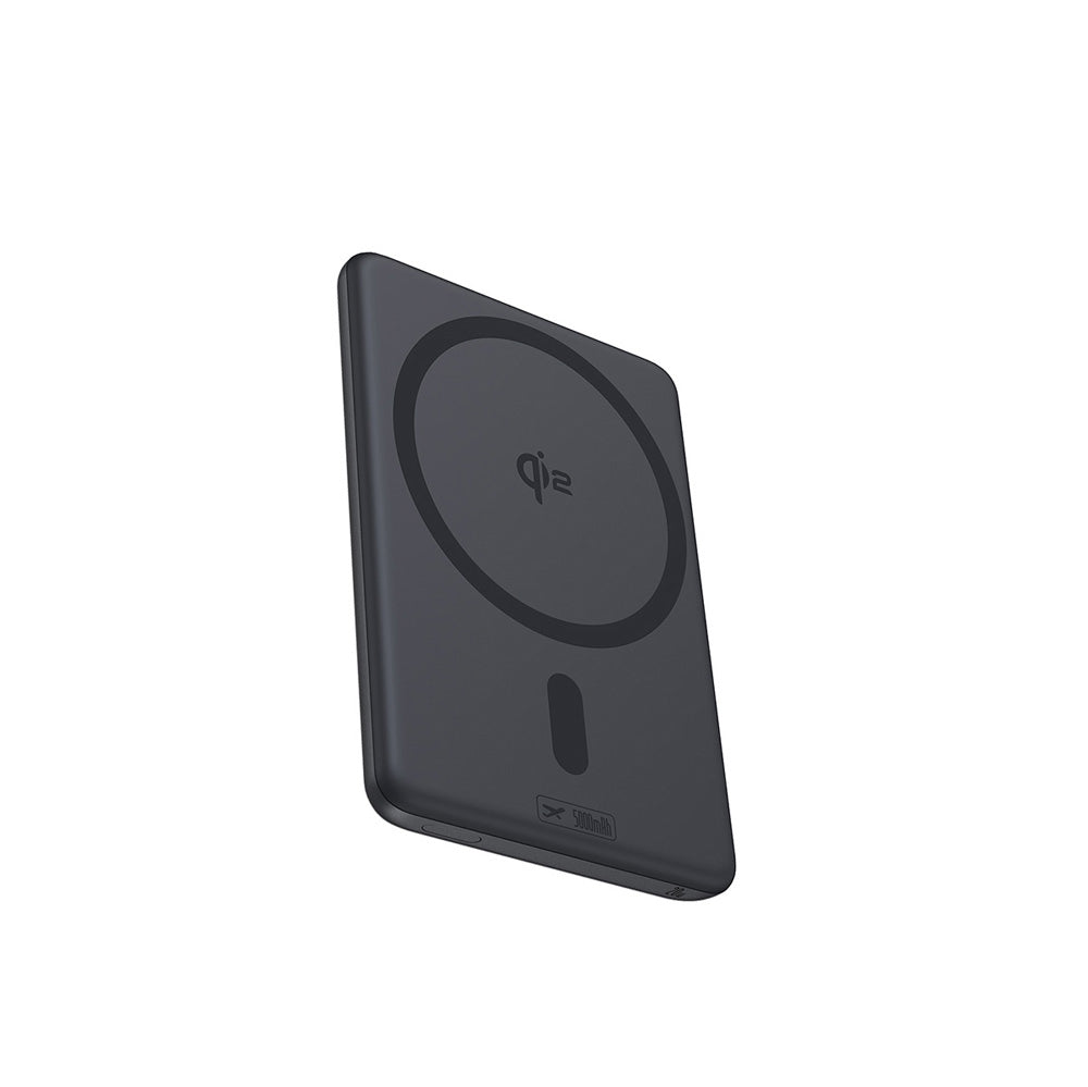PicoGo AM31 Qi2 Ultra-Mini Magnetic Power Bank with Kickstand 5000mAh 20W