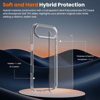 Thumbnail for iPhone 17 Pro Clear Shockproof MagSafe Case Cover