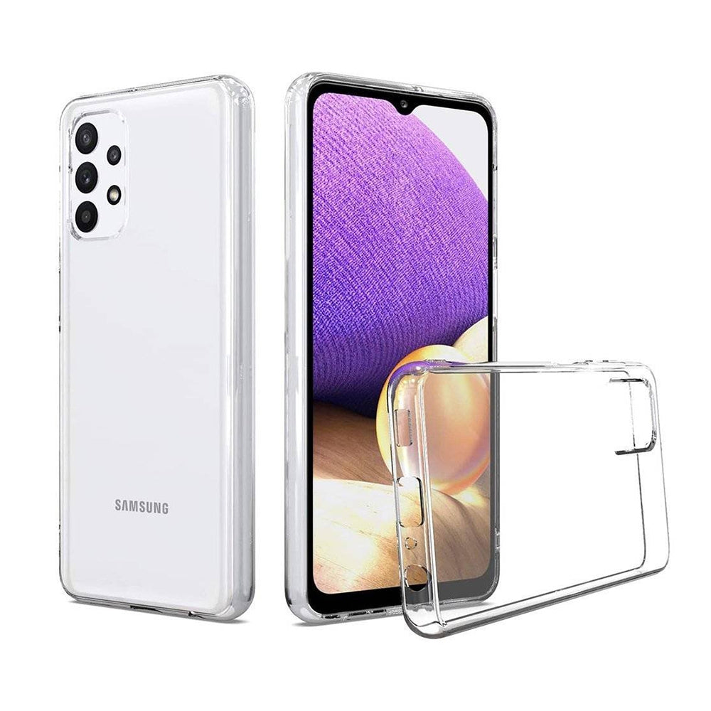 Samsung Galaxy A32 Clear Shockproof Case Cover - Clear