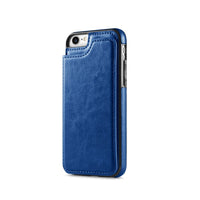 Thumbnail for iPhone X Leather Wallet Flip Case Cover - Black