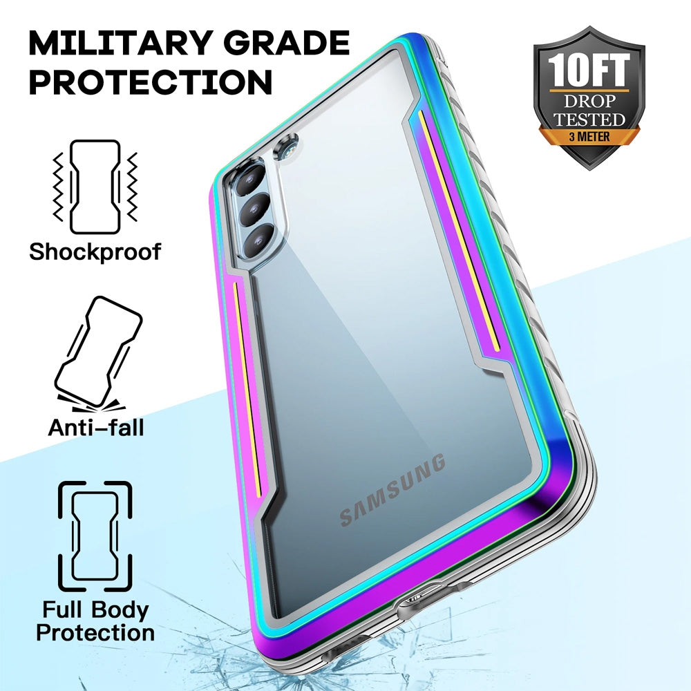 Samsung Galaxy S22 Plus Heavy-Duty Armor Case Cover - Black