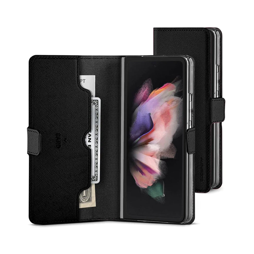 Samsung Galaxy Z Fold6 Leather Wallet Flip Case Cover