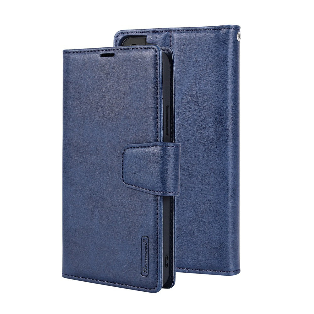Samsung Galaxy S25 Plus Leather Wallet Flip MagSafe Case Cover - Black