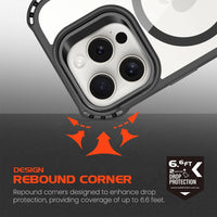 Thumbnail for iPhone 16 Pro Protective MagSafe Case Cover - Black