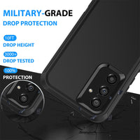 Thumbnail for Samsung Galaxy A54 Heavy-Duty Armor Case Cover - Black