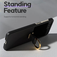 Thumbnail for Samsung Galaxy Z Flip5 Leather Wallet Flip MagSafe Case Cover
