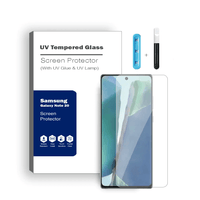Thumbnail for Advanced UV Liquid Glue 9H Tempered Glass Screen Protector for Samsung Galaxy Note 20 - Ultimate Guard, Screen Armor, Bubble-Free Installation