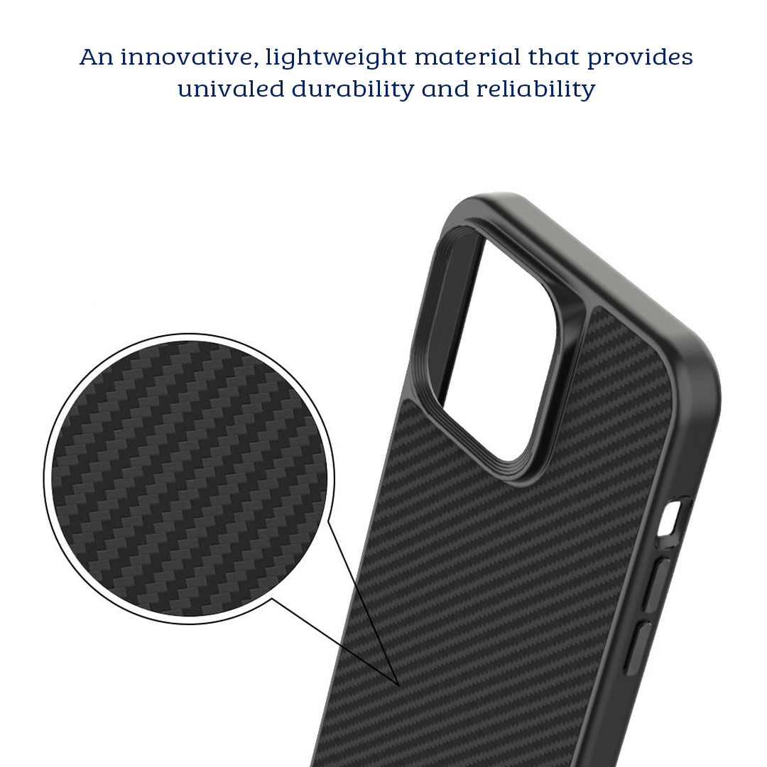 iPhone 15 Pro Tough Armour Case Cover - Soft & Smooth, MagSafe Compatible, Drop Protection, Shock-Resistant, Screen & Camera Lens Guard